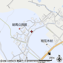 三重県名張市結馬348-1周辺の地図