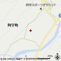 広島県府中市阿字町874周辺の地図