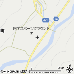 広島県府中市阿字町961周辺の地図