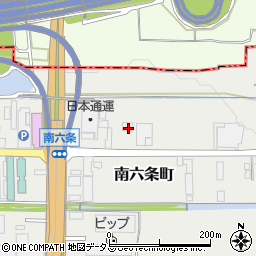 奈良県天理市南六条町79周辺の地図