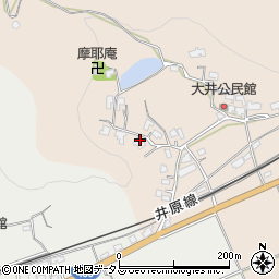 岡山県小田郡矢掛町本堀1450周辺の地図