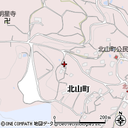 岡山県井原市北山町501周辺の地図