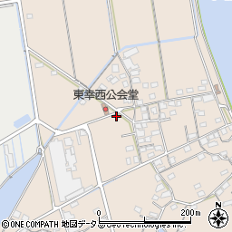 岡山県岡山市東区東幸西409周辺の地図