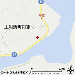 長崎県対馬市上対馬町舟志570周辺の地図