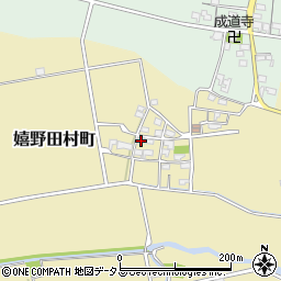 三重県松阪市嬉野田村町166周辺の地図