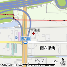 奈良県天理市南六条町87-3周辺の地図