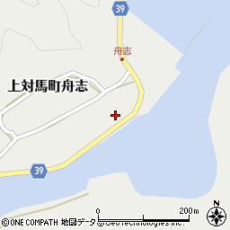 長崎県対馬市上対馬町舟志582周辺の地図