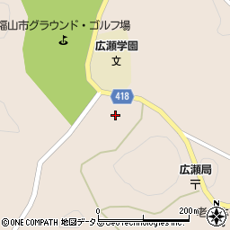 福山ルンビニ園周辺の地図