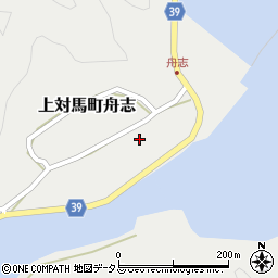 長崎県対馬市上対馬町舟志572周辺の地図