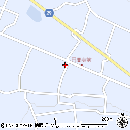 広島県安芸高田市向原町坂883周辺の地図