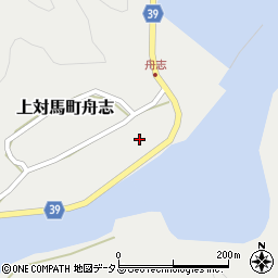 長崎県対馬市上対馬町舟志584周辺の地図