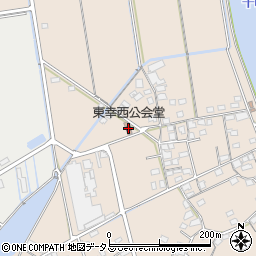 岡山県岡山市東区東幸西398-1周辺の地図