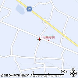 広島県安芸高田市向原町坂882周辺の地図