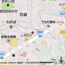 喰太呂 倉敷店周辺の地図