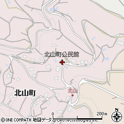 岡山県井原市北山町891周辺の地図