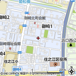 谷崎畳店周辺の地図