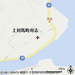 長崎県対馬市上対馬町舟志543周辺の地図