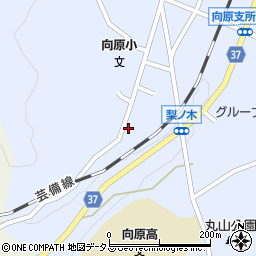 広島県安芸高田市向原町坂55周辺の地図