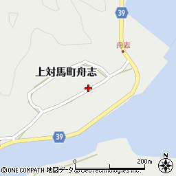 長崎県対馬市上対馬町舟志540周辺の地図