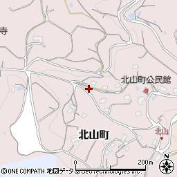 岡山県井原市北山町835周辺の地図