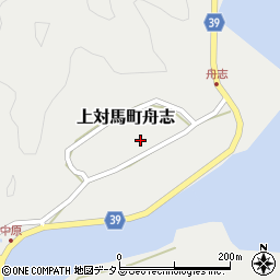 長崎県対馬市上対馬町舟志416周辺の地図