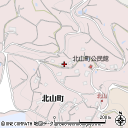 岡山県井原市北山町837周辺の地図