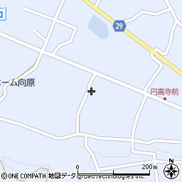 広島県安芸高田市向原町坂924周辺の地図