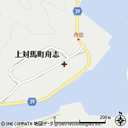 長崎県対馬市上対馬町舟志579周辺の地図