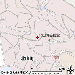 岡山県井原市北山町846周辺の地図