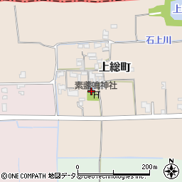上総町公民館周辺の地図