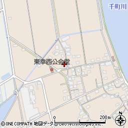 岡山県岡山市東区東幸西1000周辺の地図