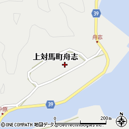 長崎県対馬市上対馬町舟志409周辺の地図