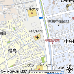 株式会社ザグザグ　中庄店周辺の地図