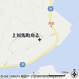 長崎県対馬市上対馬町舟志397周辺の地図