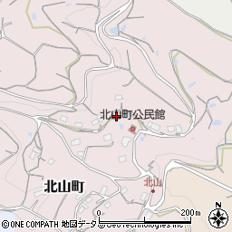 岡山県井原市北山町892周辺の地図