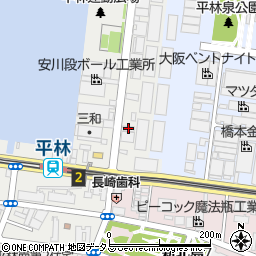 株式会社アイエヌライン　大阪営業所周辺の地図