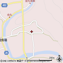 広島県福山市新市町金丸155周辺の地図