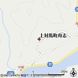 長崎県対馬市上対馬町舟志354周辺の地図