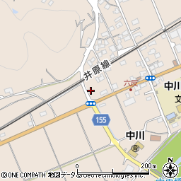 岡山県小田郡矢掛町本堀1217周辺の地図