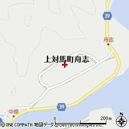 長崎県対馬市上対馬町舟志414周辺の地図