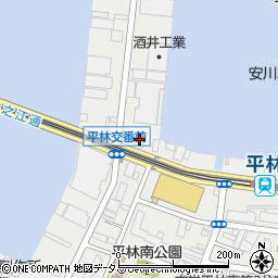 ａｐｏｌｌｏｓｔａｔｉｏｎ南港トラックステーションＳＳ周辺の地図