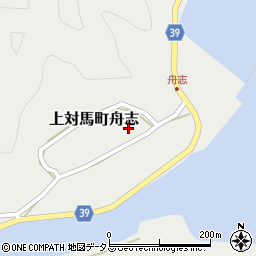 長崎県対馬市上対馬町舟志398周辺の地図