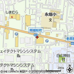 コーナン南植松店周辺の地図