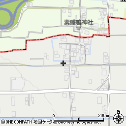 奈良県天理市南六条町200周辺の地図
