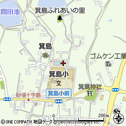 岡山県岡山市南区箕島2376-1周辺の地図