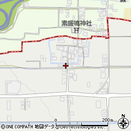 奈良県天理市南六条町201周辺の地図