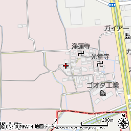 奈良県大和郡山市椎木町473-2周辺の地図