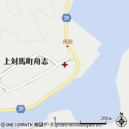 長崎県対馬市上対馬町舟志585周辺の地図