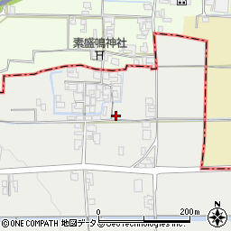 奈良県天理市南六条町246周辺の地図