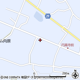 広島県安芸高田市向原町坂926周辺の地図